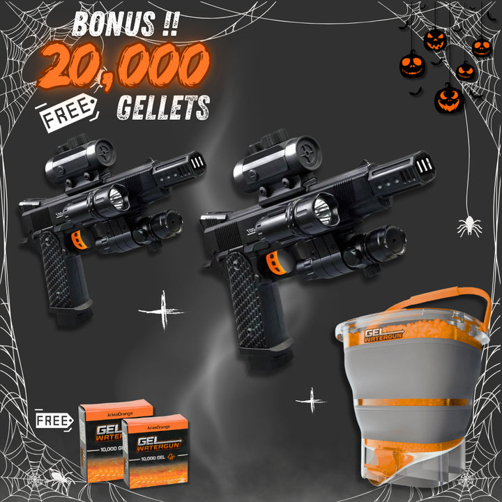 PACK HALLOWEEN - Pistolet à Orbeez  M1911 x2